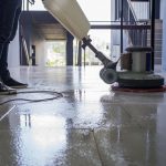 ניקוי רצפות לאחר בנייה