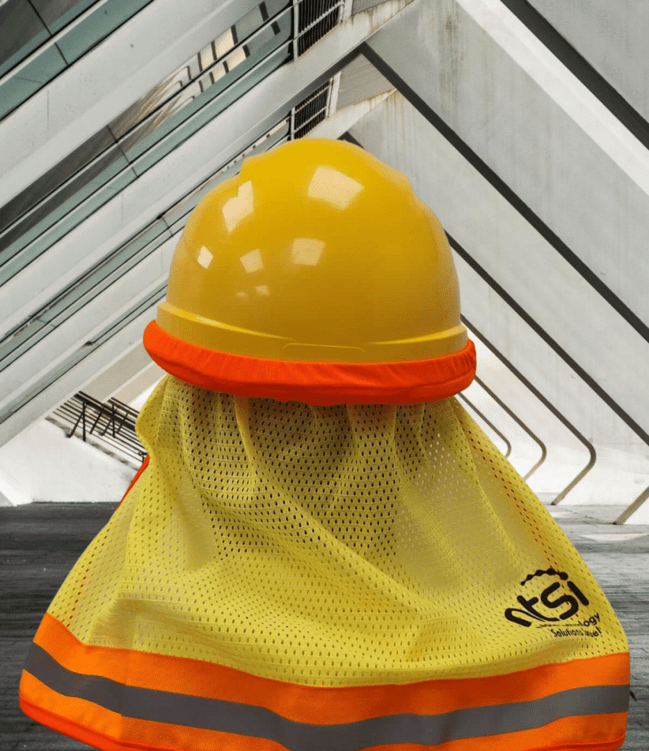 מגן עורף זוהר לקסדה מגן עורף זוהר לקסדה